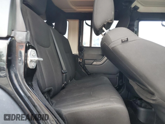 2017 Jeep Wrangler Unlimited Sport with VIN 1C4HJWDG0HL601932, listed as a Copart auction lot 56894835 with 178,525 mi miles and Salvage title. Bid and sale history available at DreamBid. Image 11.