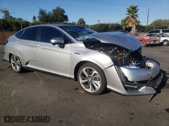 2018 Honda Clarity Plug-In Hybrid Touring with VIN JHMZC5F35JC012477, listed as a Copart auction lot 75708683 with 67,360 mi miles and Salvage Title. Bid and sale history available at carsss.com. Image 4.