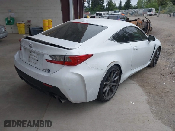 2015 Lexus RC F F z VIN JTHHP5BC9F5001712, wystawiony jako IAAI lot #42260828 z przebiegiem 48 802 mil mil oraz . Historia ofert i sprzedaży dostępna na DreamBid. Obrazek 4.