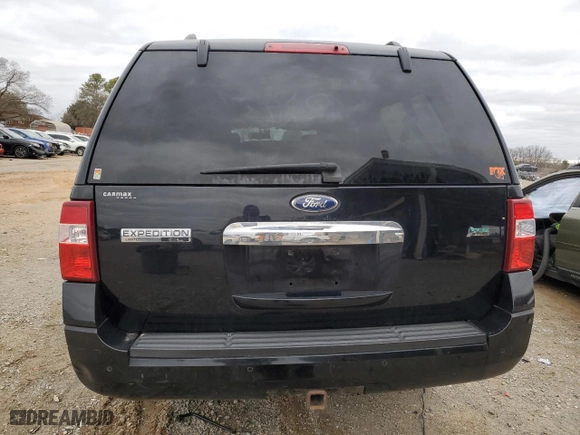 2012 Ford Expedition EL Limited with VIN 1FMJK2A52CEF00863, listed as a Copart auction lot 47523125 with 187,842 mi miles and Salvage Title. Bid and sale history available at carsss.com. Image 6.