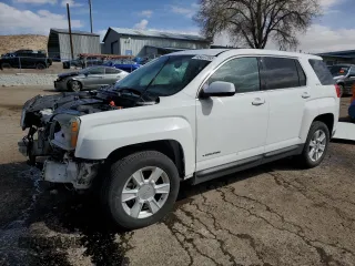 2012 GMC Terrain SLE-1 with VIN 2GKALMEK8C6306733, listed as a Copart auction lot 48407265 with 89,803 mi miles and Salvage Title. Bid and sale history available at carsss.com. Image 1.