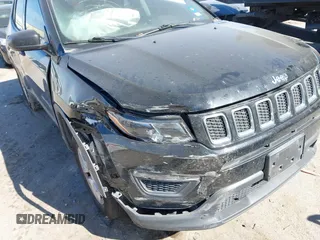 2018 Jeep Compass Sport with VIN 3C4NJCABXJT214907, listed as a IAAI auction lot 41814215 with 96,111 mi miles and . Bid and sale history available at DreamBid. Image 6.