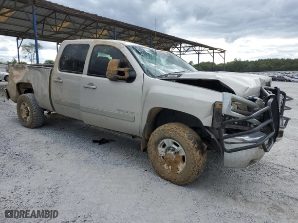 2008 Chevrolet Silverado 2500HD Work Truck with VIN 1GCHK23K88F210702, listed as a Copart auction lot 71915414 with 0 mi miles and Salvage Title. Bid and sale history available at carsss.com. Image 4.