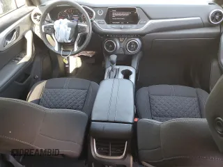 2022 Chevrolet Blazer LT with VIN 3GNKBCR45NS215410, listed as a Copart auction lot 57513545 with 19,542 mi miles and Salvage title. Bid and sale history available at DreamBid. Image 8.
