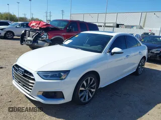 2020 Audi A4 Premium z VIN WAUGMAF44LN013504, wystawiony jako IAAI lot #41846708 z przebiegiem 76 658 mil mil oraz . Historia ofert i sprzedaży dostępna na DreamBid. Obrazek 2.