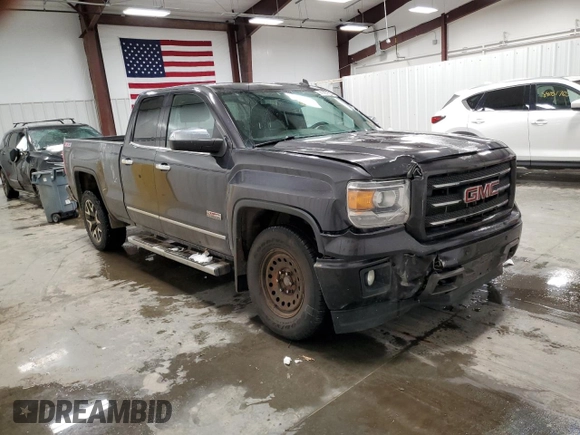 2014 GMC Sierra 1500 SLT with VIN 1GTV2VEJ5EZ221398, listed as a Copart auction lot 41763305 with 172,231 mi miles and Salvage Title. Bid and sale history available at carsss.com. Image 4.