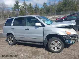 2003 Honda Pilot EX with VIN 2HKYF18553H553516, listed as a IAAI auction lot 41837203 with 287,502 mi miles. Bid and sale history available at carsss.com. Image 16.