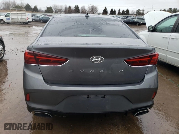 2018 Hyundai Sonata SEL with VIN 5NPE34AFXJH686267, listed as a Copart auction lot 42862395 with 86,241 mi miles and Salvage Title. Bid and sale history available at carsss.com. Image 6.