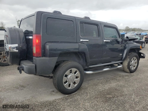 2008 Hummer H3 with VIN 5GTEN13E688130987, listed as a Copart auction lot 78664204 with 177,534 mi miles and Salvage Title. Bid and sale history available at carsss.com. Image 3.