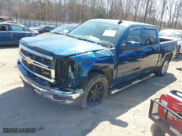 2015 Chevrolet Silverado 1500 LT with VIN 3GCUKREC2FG229433, listed as a IAAI auction lot 41737787 with NaN miles. Bid and sale history available at carsss.com. Image 2.