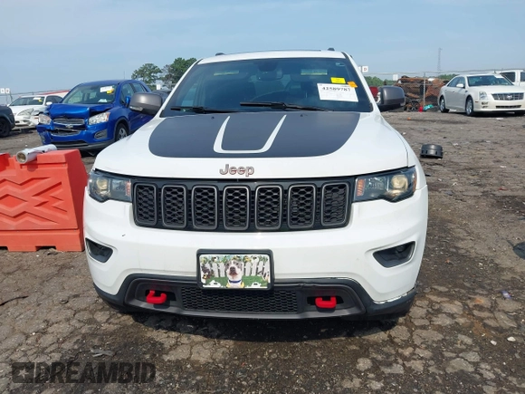 2021 Jeep Grand Cherokee Trailhawk with VIN 1C4RJFLG5MC564912, listed as a IAAI auction lot 42589787 with 25,604 mi miles and . Bid and sale history available at DreamBid. Image 12.