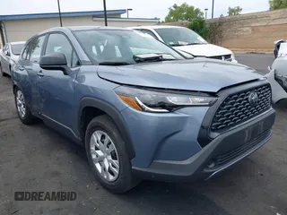 2024 Toyota Corolla Cross L with VIN 7MUAAAAG4RV106731, listed as a IAAI auction lot 42373872 with 13,065 mi miles and . Bid and sale history available at DreamBid. Image 1.