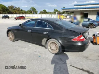 2006 Mercedes-Benz CLS-Class with VIN WDDDJ75X36A034598, listed as a Copart auction lot 75634404 with 141,657 mi miles and Salvage Title. Bid and sale history available at carsss.com. Image 2.