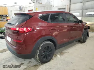 2019 Hyundai Tucson Value with VIN KM8J33A4XKU990256, listed as a Copart auction lot 89296905 with 58,643 mi miles and Salvage Title. Bid and sale history available at carsss.com. Image 3.