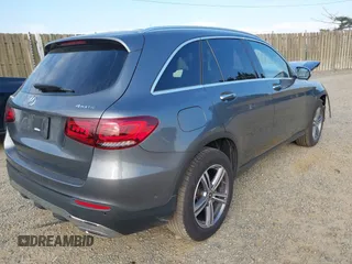 2021 Mercedes-Benz GLC with VIN W1N0G8EB8MF871762, listed as a IAAI auction lot 41835783 with 55,975 mi miles. Bid and sale history available at carsss.com. Image 4.