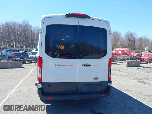 2018 Ford Transit Passenger XL with VIN 1FBAX2CG9JKA57540, listed as a IAAI auction lot 42068646 with 116,346 mi miles and . Bid and sale history available at carsss.com. Image 16.