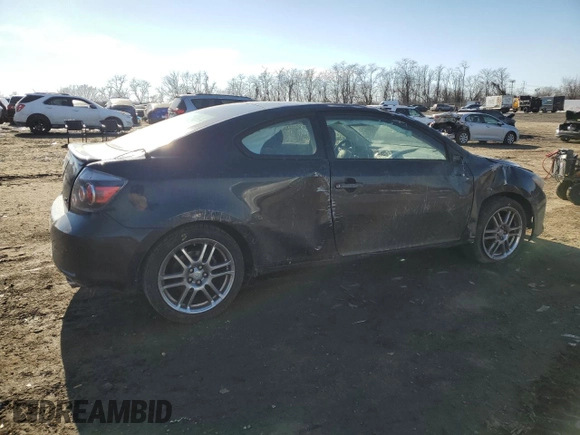 2010 Scion tC with VIN JTKDE3B71A0307850, listed as a Copart auction lot 42805255 with 71,482 mi miles and Salvage Title. Bid and sale history available at carsss.com. Image 3.