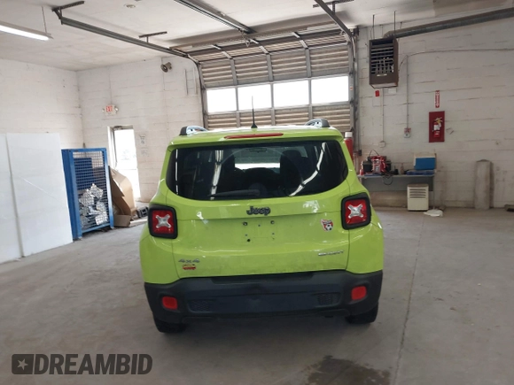 2017 Jeep Renegade Sport z VIN ZACCJBAB5HPF90613, wystawiony jako IAAI lot #42566902 z przebiegiem 172 923 mil mil oraz . Historia ofert i sprzedaży dostępna na DreamBid. Obrazek 16.