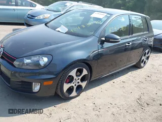 2012 Volkswagen Golf GTI w/Sunroof & Navi PZEV with VIN WVWGD7AJ8CW227604, listed as a IAAI auction lot 42483080 with 176,130 mi miles and . Bid and sale history available at DreamBid. Image 2.