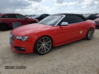 2014 Audi S5 Premium Plus with VIN WAUCGAFH5EN015371, listed as a Copart auction lot 74150454 with 0 mi miles and Salvage Title. Bid and sale history available at carsss.com. Image 1.