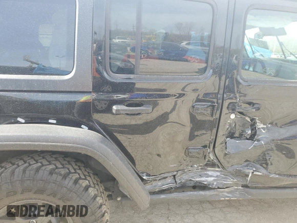 2024 Jeep Wrangler Willys с VIN 1C4RJXN66RW275795, выставлен на аукционе Copart как лот 48113615 с пробегом 8 997 миль миль и Списание • Salvage title. История ставок и продаж доступна на DreamBid. Изображение 11.