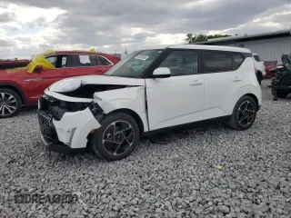 2024 Kia Soul EX with VIN KNDJ33AU1R7237020, listed as a Copart auction lot 49868965 with 6,892 mi miles and Salvage Title. Bid and sale history available at carsss.com. Image 1.