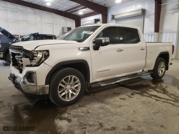 2022 GMC Sierra 1500 Limited SLT with VIN 3GTU9DEL3NG174472, listed as a Copart auction lot 72755834 with 78,288 mi miles and Salvage Title. Bid and sale history available at carsss.com. Image 1.