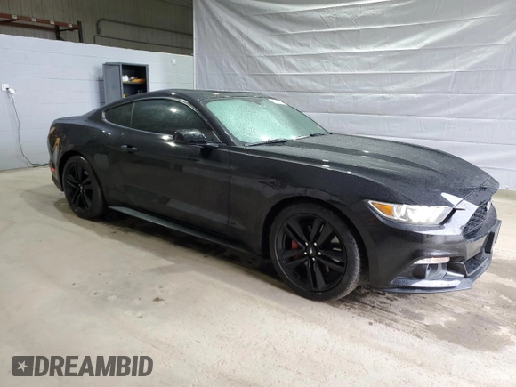 2015 Ford Mustang EcoBoost with VIN 1FA6P8TH8F5354386, listed as a Copart auction lot 49789545 with 131,675 mi miles and Salvage Title. Bid and sale history available at carsss.com. Image 4.