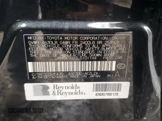 2020 Lexus IS 300 F Sport with VIN JTHGA1D21L5101194, listed as a Copart auction lot 42705555 with 68,989 mi miles and Salvage title. Bid and sale history available at DreamBid. Image 15.