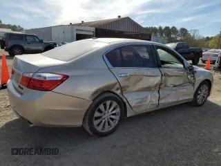 2013 Honda Accord Sdn EX-L with VIN 1HGCR2F84DA102690, listed as a Copart auction lot 49599325 with 214,866 mi miles and Salvage Title. Bid and sale history available at carsss.com. Image 3.