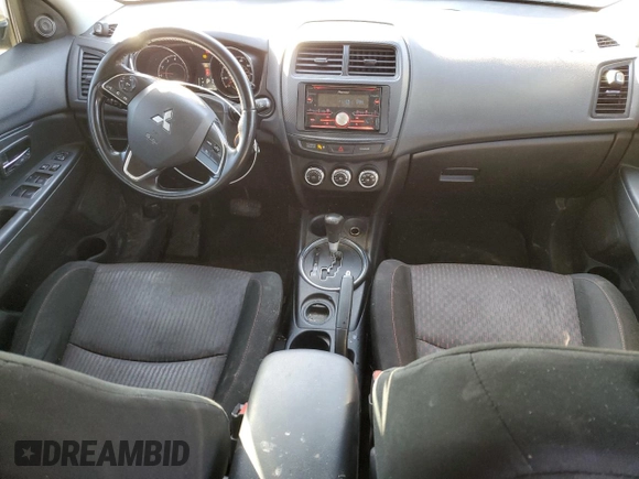 2017 Mitsubishi Outlander ES with VIN JA4AP3AU8HZ009792, listed as a Copart auction lot 48475115 with 123,460 mi miles and Salvage title. Bid and sale history available at DreamBid. Image 8.
