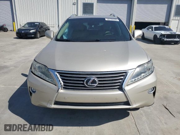2015 Lexus RX 350 with VIN 2T2ZK1BA4FC161300, listed as a Copart auction lot 48799595 with 123,121 mi miles and Salvage Title. Bid and sale history available at carsss.com. Image 5.