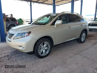 2011 Lexus RX 450h with VIN JTJBC1BA2B2040032, listed as a Copart auction lot 62538775 with 141,686 mi miles and Clean title. Bid and sale history available at DreamBid. Image 1.
