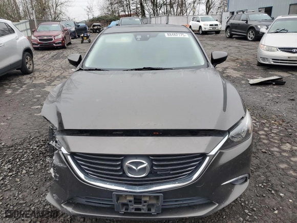 2016 Mazda Mazda6 i Grand Touring with VIN JM1GJ1W56G1416904, listed as a Copart auction lot 88482175 with 126,620 mi miles and Salvage Title. Bid and sale history available at carsss.com. Image 5.