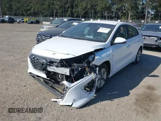 2020 Hyundai Ioniq Blue with VIN KMHC65LCXLU242673, listed as a IAAI auction lot 42033374 with 49,345 mi miles and . Bid and sale history available at DreamBid. Image 17.