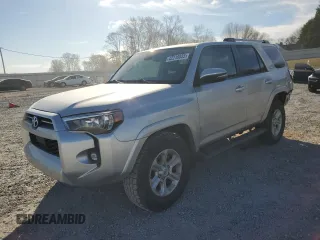 2022 Toyota 4Runner SR5 Premium with VIN JTEFU5JR8N5254604, listed as a Copart auction lot 42218055 with 51,848 mi miles and Salvage title. Bid and sale history available at DreamBid. Image 1.