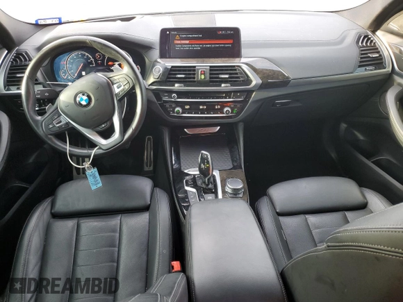 2019 BMW X4 xDrive30i with VIN 5UXUJ3C56KLA58690, listed as a Copart auction lot 61053303 with 109,170 mi miles. Bid and sale history available at carsss.com. Image 8.