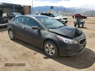 2017 Kia Forte LX with VIN 3KPFK4A70HE116356, listed as a Copart auction lot 51543985 with 83,380 mi miles and Salvage Title. Bid and sale history available at carsss.com. Image 4.