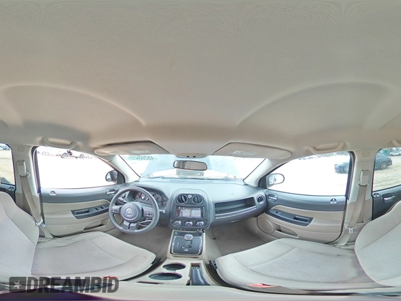 2011 Jeep Compass with VIN 1J4NT1FB9BD208248, listed as a Copart auction lot 48203455 with 127,934 mi miles and Salvage Title. Bid and sale history available at carsss.com. Image 14.