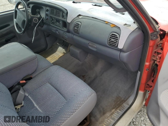 2001 Dodge 1500 z VIN 1B7HC16Y11S702492, wystawiony jako Copart lot #54928105 z przebiegiem 106 860 mil mil oraz Szkoda całkowita • Salvage title. Historia ofert i sprzedaży dostępna na DreamBid. Obrazek 8.
