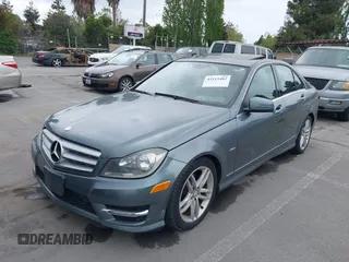 2012 Mercedes-Benz C-Class C 250 Sport with VIN WDDGF4HB5CA668018, listed as a IAAI auction lot 42115482 with 90,704 mi miles. Bid and sale history available at carsss.com. Image 6.
