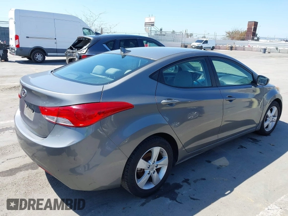 2013 Hyundai Elantra Limited with VIN 5NPDH4AE9DH327145, listed as a IAAI auction lot 42018480 with 206,048 mi miles and . Bid and sale history available at DreamBid. Image 4.