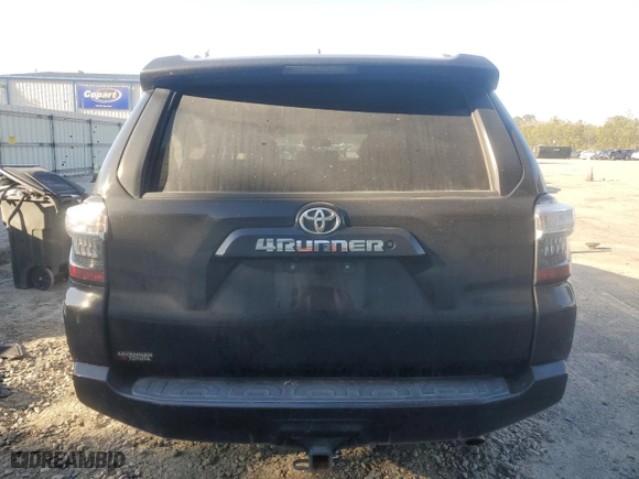 2017 Toyota 4Runner SR5 with VIN JTEZU5JR9H5155212, listed as a Copart auction lot 47001565 with 114,451 mi miles and Salvage Title. Bid and sale history available at carsss.com. Image 6.