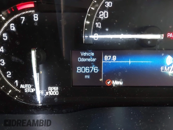 2018 Cadillac XT5 FWD with VIN 1GYKNARS6JZ179706, listed as a IAAI auction lot 41195570 with 80,676 mi miles. Bid and sale history available at carsss.com. Image 7.