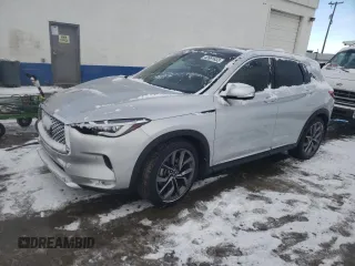 2021 Infiniti QX50 AUTOGRAPH with VIN 3PCAJ5DBXMF101984, listed as a Copart auction lot 40991433 with 16,474 mi miles. Bid and sale history available at carsss.com. Image 1.