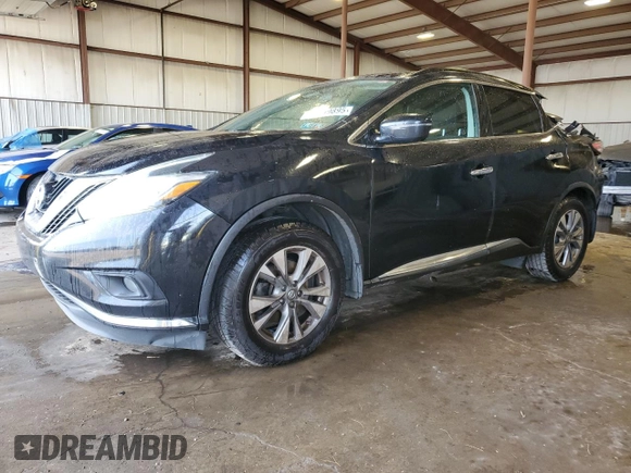 2015 Nissan Murano Platinum with VIN 5N1AZ2MH4FN289932, listed as a Copart auction lot 62149895 with 123,793 mi miles and Salvage title. Bid and sale history available at DreamBid. Image 1.