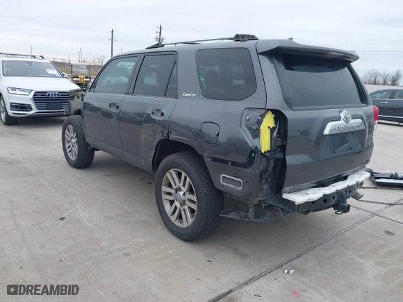2010 Toyota 4Runner SR5 with VIN JTEZU5JR0A5012171, listed as a IAAI auction lot 41289747 with 151,537 mi miles. Bid and sale history available at carsss.com. Image 3.