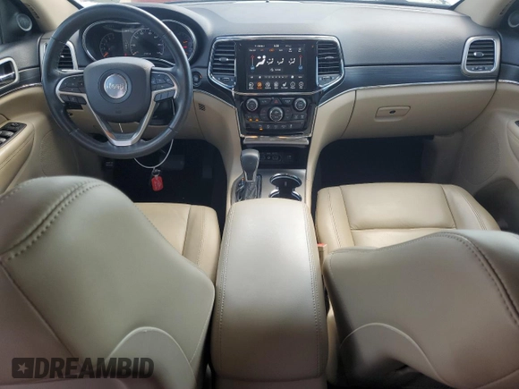 2021 Jeep Grand Cherokee Limited with VIN 1C4RJFBG4MC589446, listed as a Copart auction lot 64319375 with 47,629 mi miles and Salvage title. Bid and sale history available at DreamBid. Image 8.