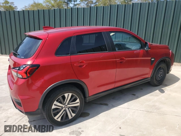 2024 Mitsubishi Outlander Sport S with VIN JA4ARUAU6RU002340, listed as a Copart auction lot 51065535 with 24,295 mi miles and Clean Title. Bid and sale history available at carsss.com. Image 3.