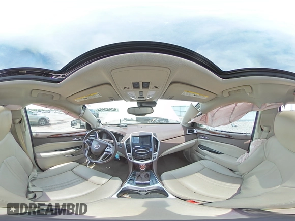 2016 Cadillac SRX Performance Collection with VIN 3GYFNCE32GS508631, listed as a Copart auction lot 60660554 with 92,025 mi miles and Salvage title. Bid and sale history available at DreamBid. Image 13.